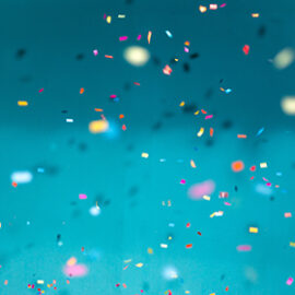Celebration confetti.