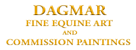 Dagmar - Fine Equine Art and Commission Paintings logo
