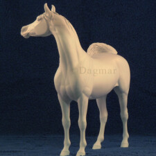 Yasamine Sculpture of Arabian horse.